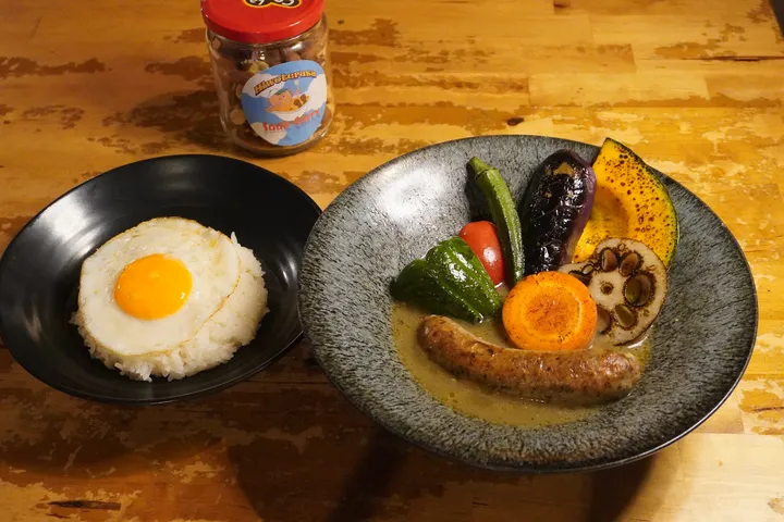 ジャーマンソーセージのスープカレー